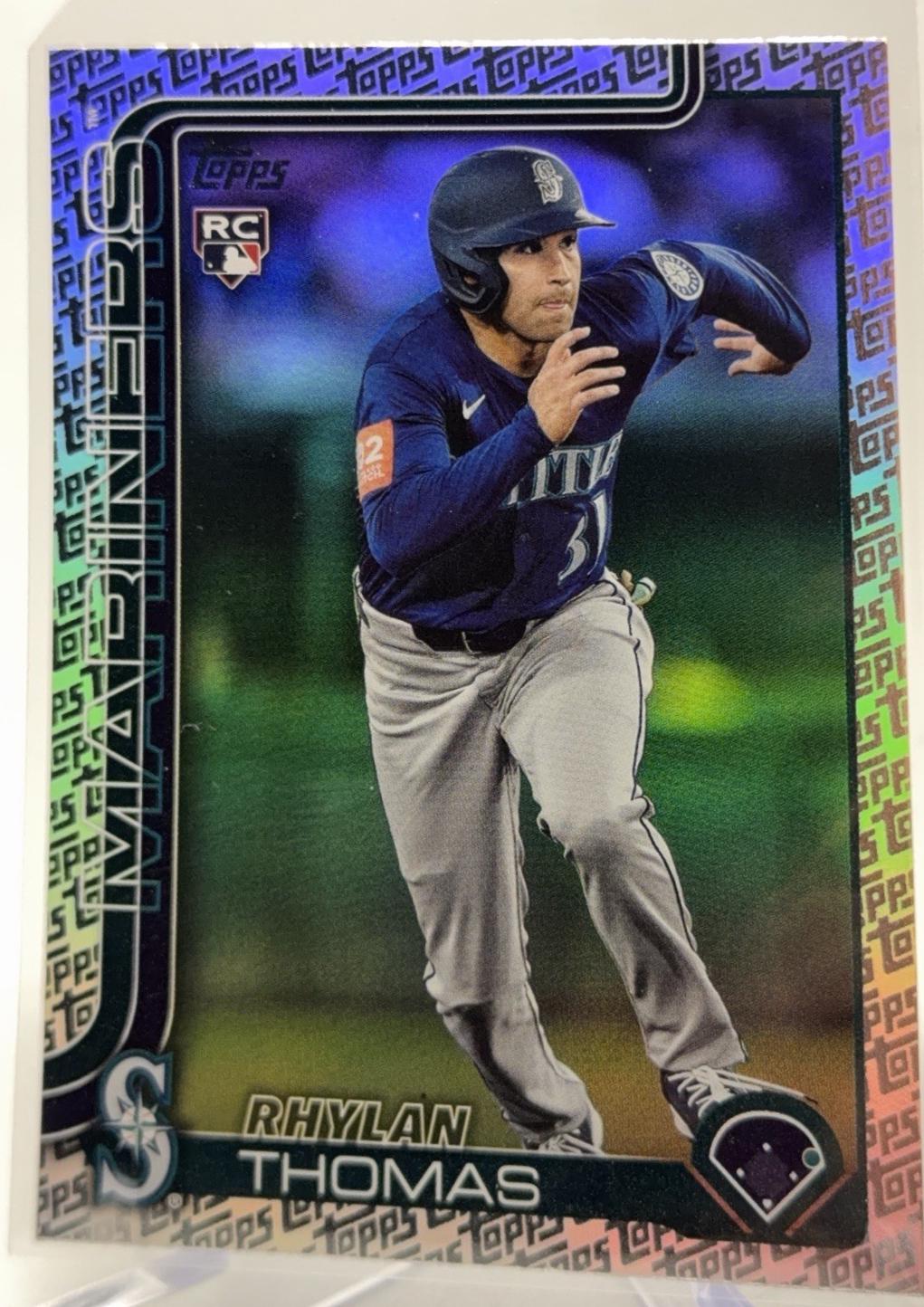 Rhylan Thomas [Topps Logo Foil] #US196