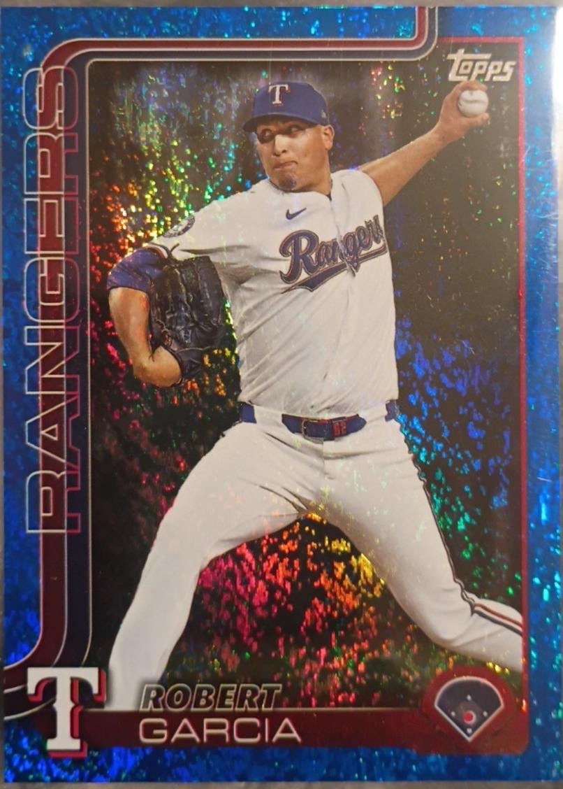 Robert Garcia [Blue Rainbow Foil] #US329