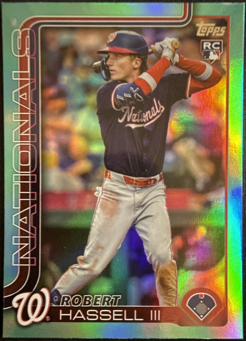 Robert Hassell III [Holo Aqua Foil] #US109