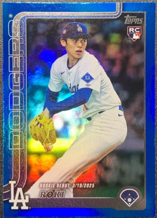 Roki Sasaki [Blue Rainbow Foil] #US199