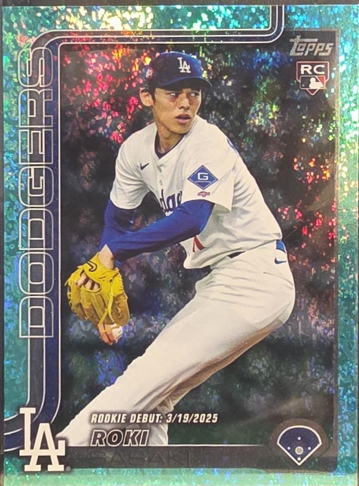 Roki Sasaki [Holo Aqua Foil] #US199