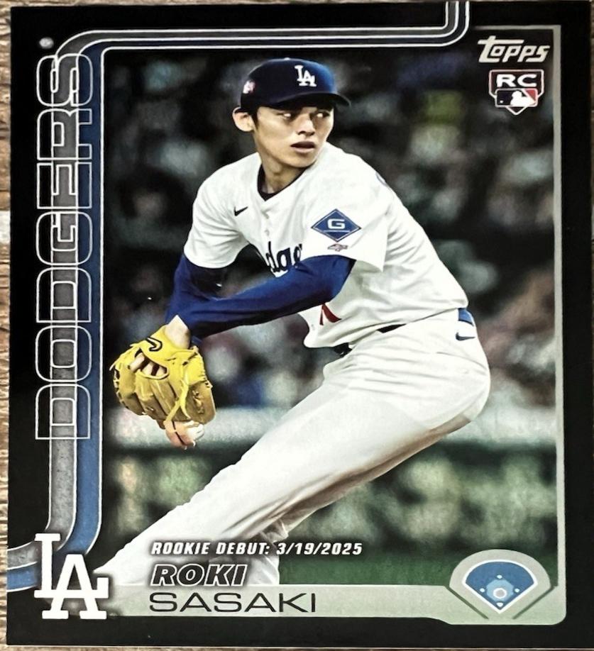 Roki Sasaki [Holo Black Foil] #US199