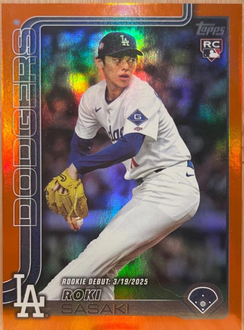 Roki Sasaki [Holo Orange Foil] #US199