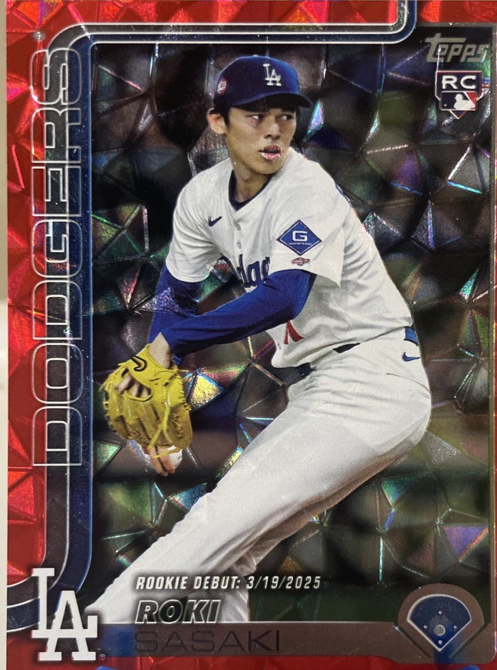 Roki Sasaki [Red Diamante Foil] #US199