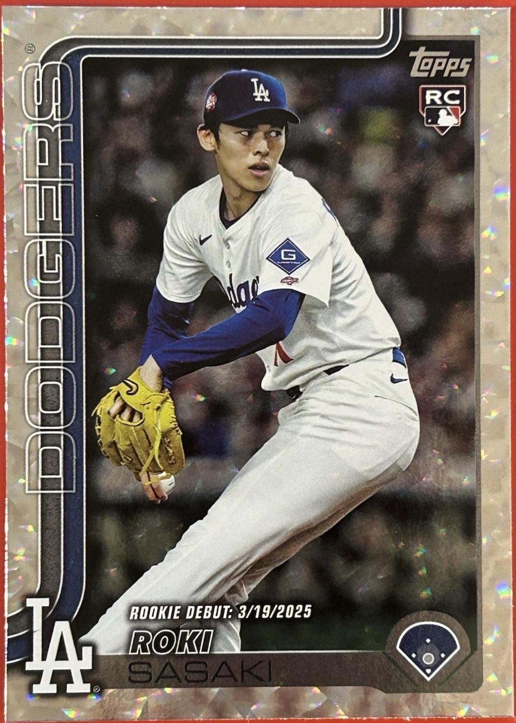 Roki Sasaki [Silver Crackle Foil] #US199