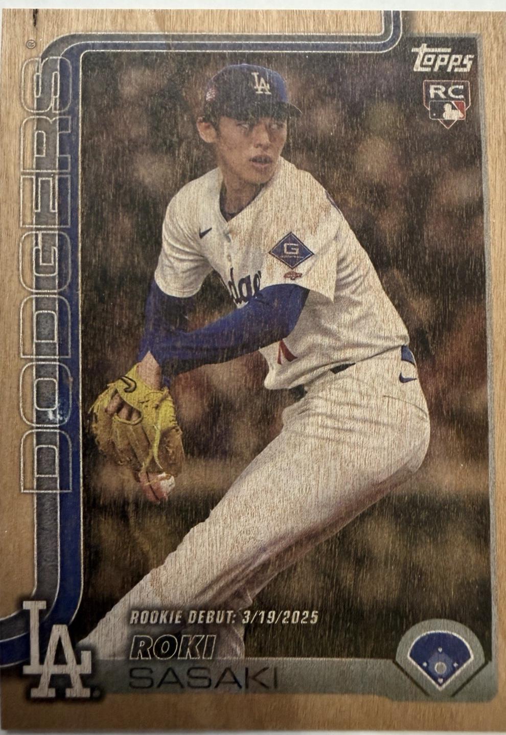 Roki Sasaki [Wood] #US199
