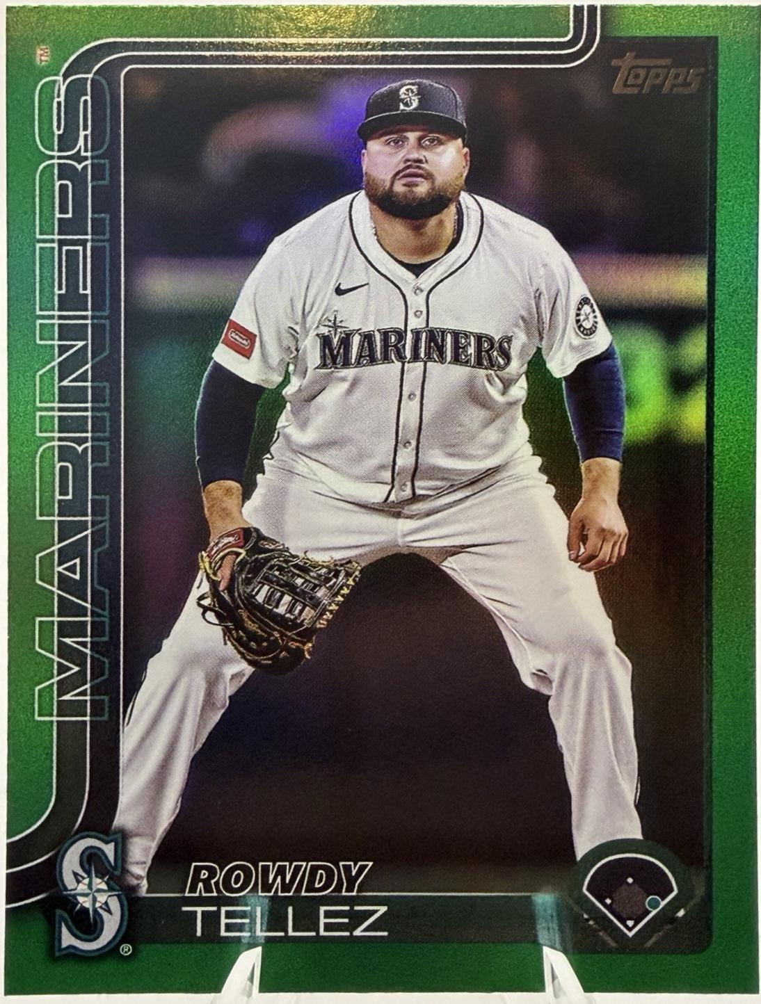Rowdy Tellez [Green Rainbow Foil] #US19