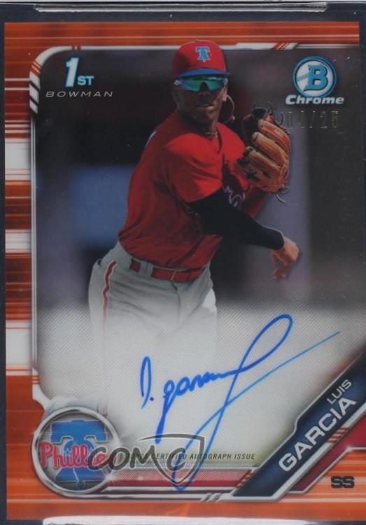 Luis Garcia [Orange Refractor] #CPA-LG
