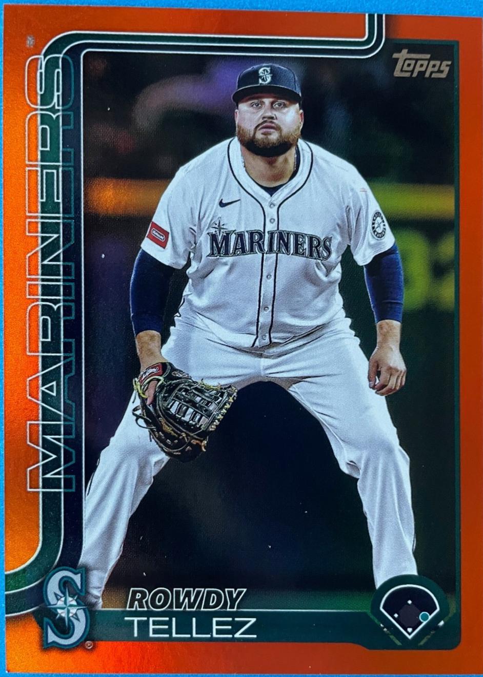 Rowdy Tellez [Orange Diamante Foil] #US19