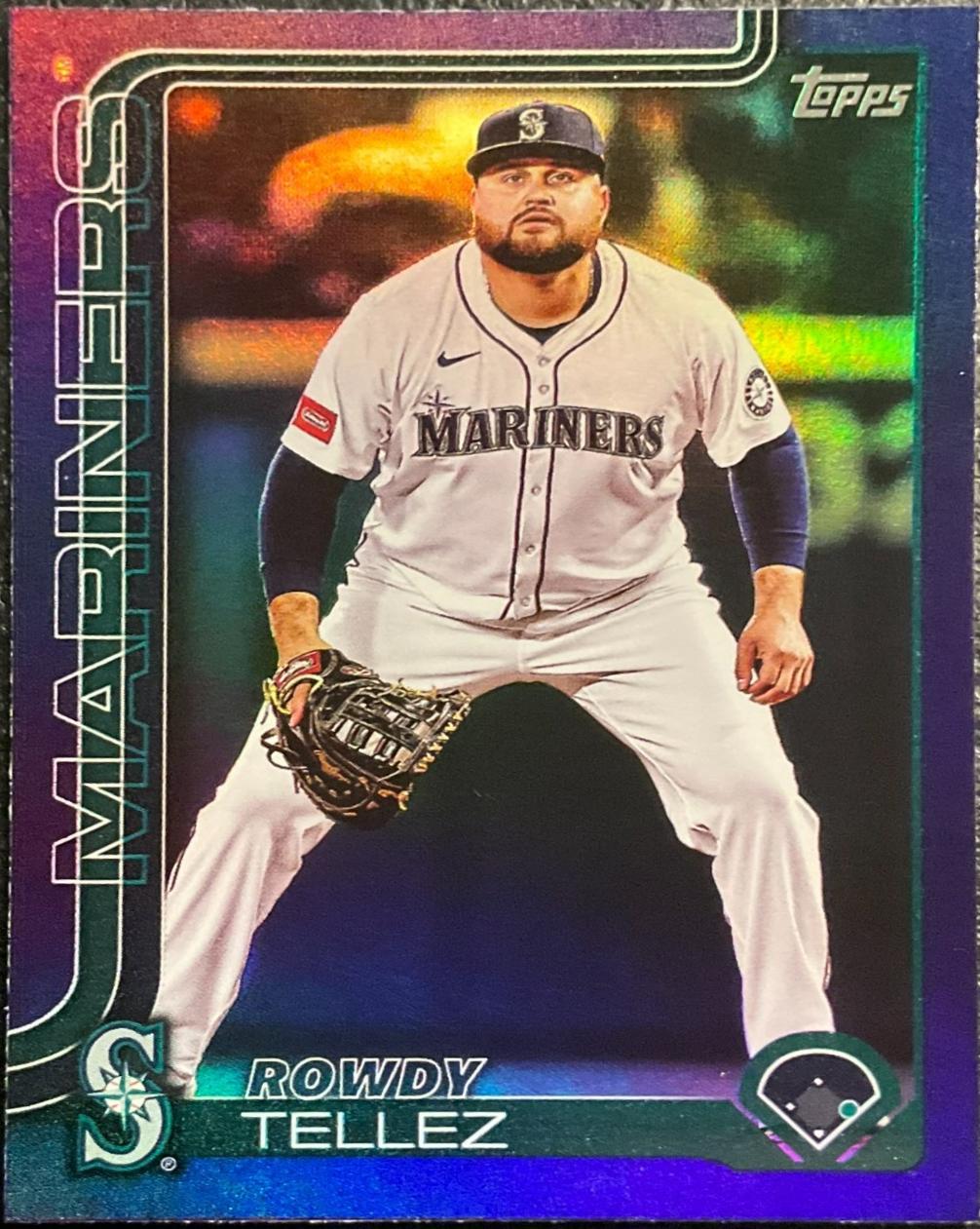 Rowdy Tellez [Purple Rainbow Foil] #US19