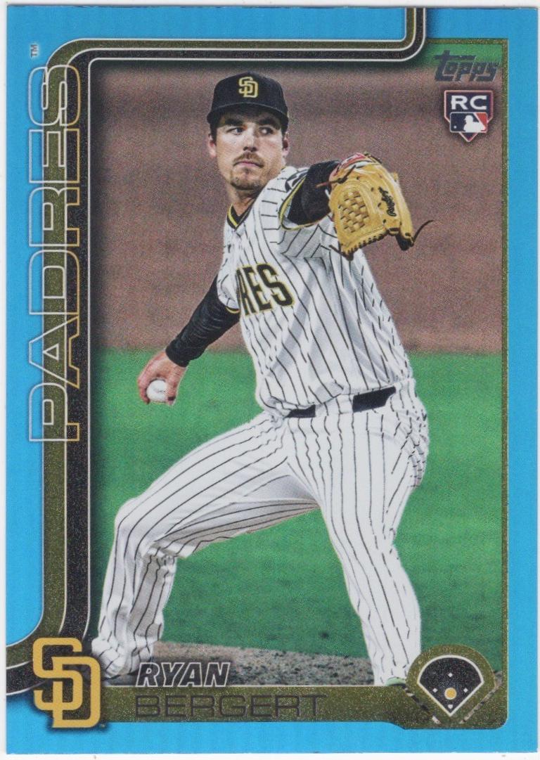 Ryan Bergert [Blue Rainbow Foil] #US295