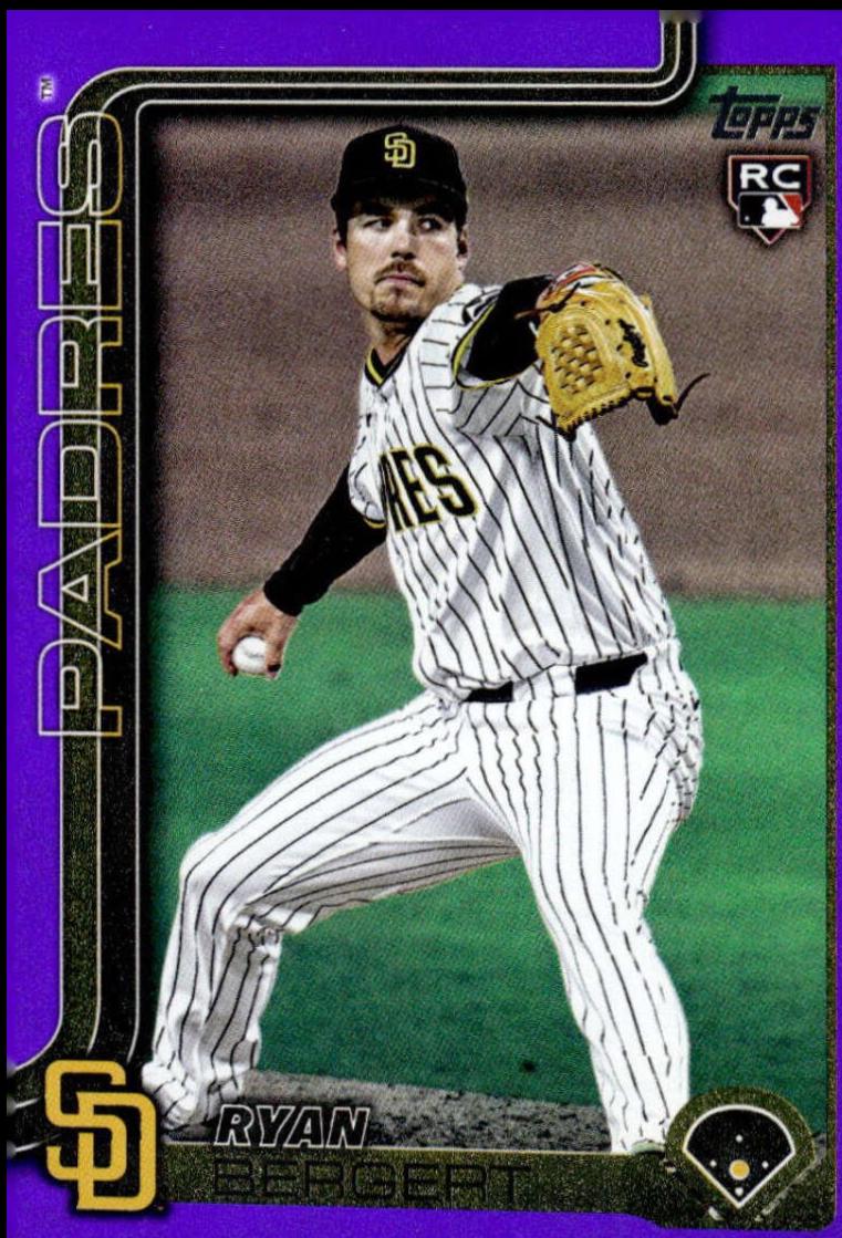 Ryan Bergert [Purple Rainbow Foil] #US295