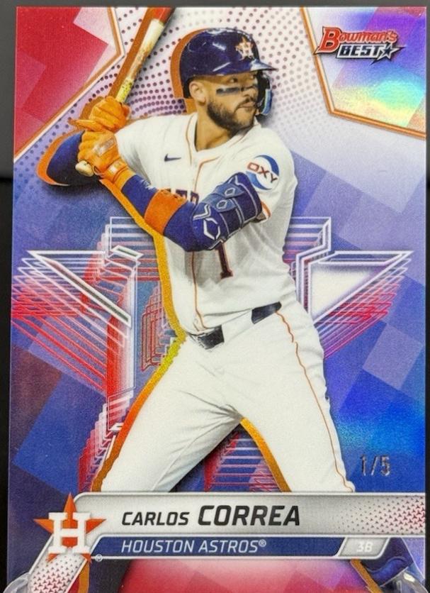 Carlos Correa [Red Refractor] #50