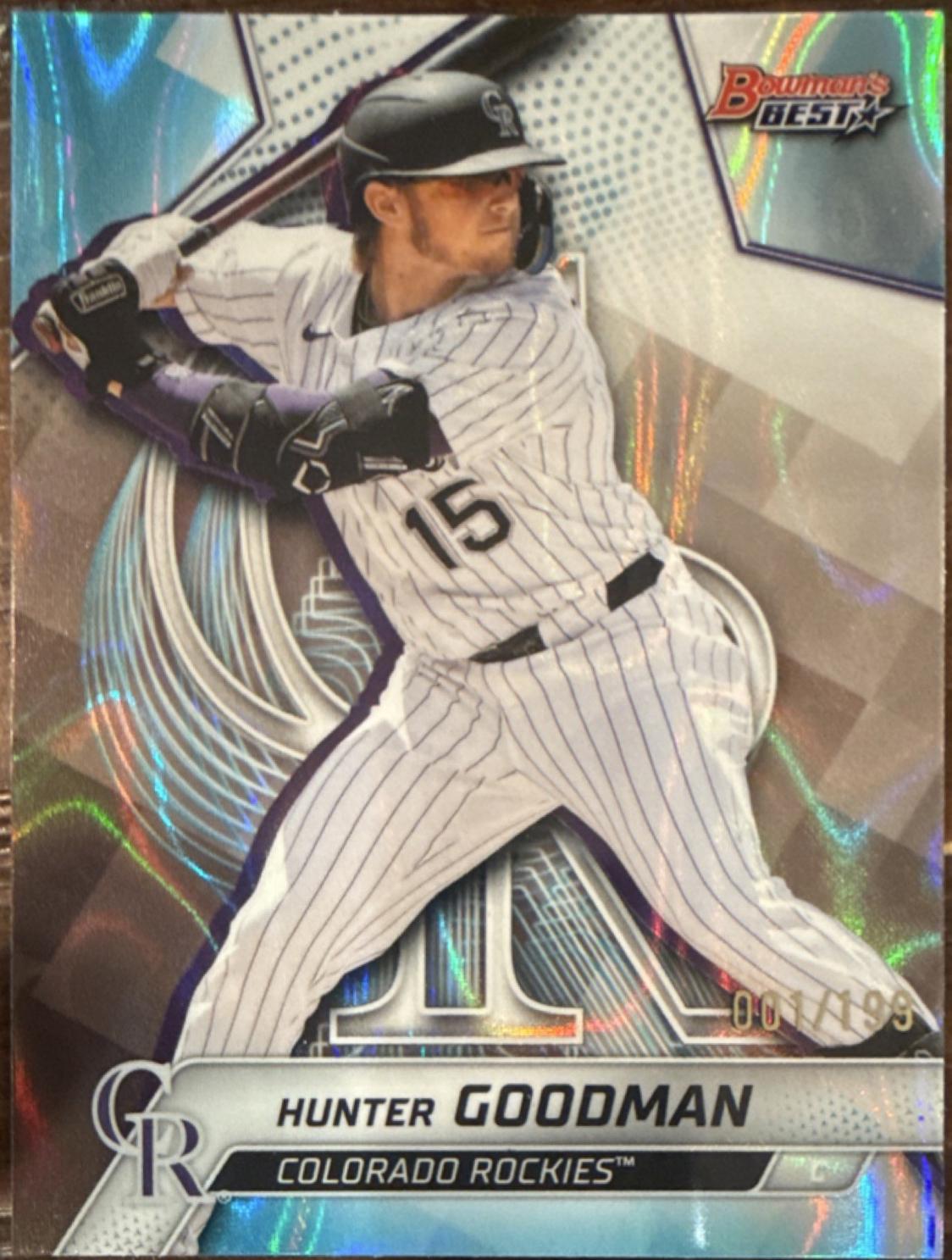 Hunter Goodman [Aqua Lava Refractor] #41