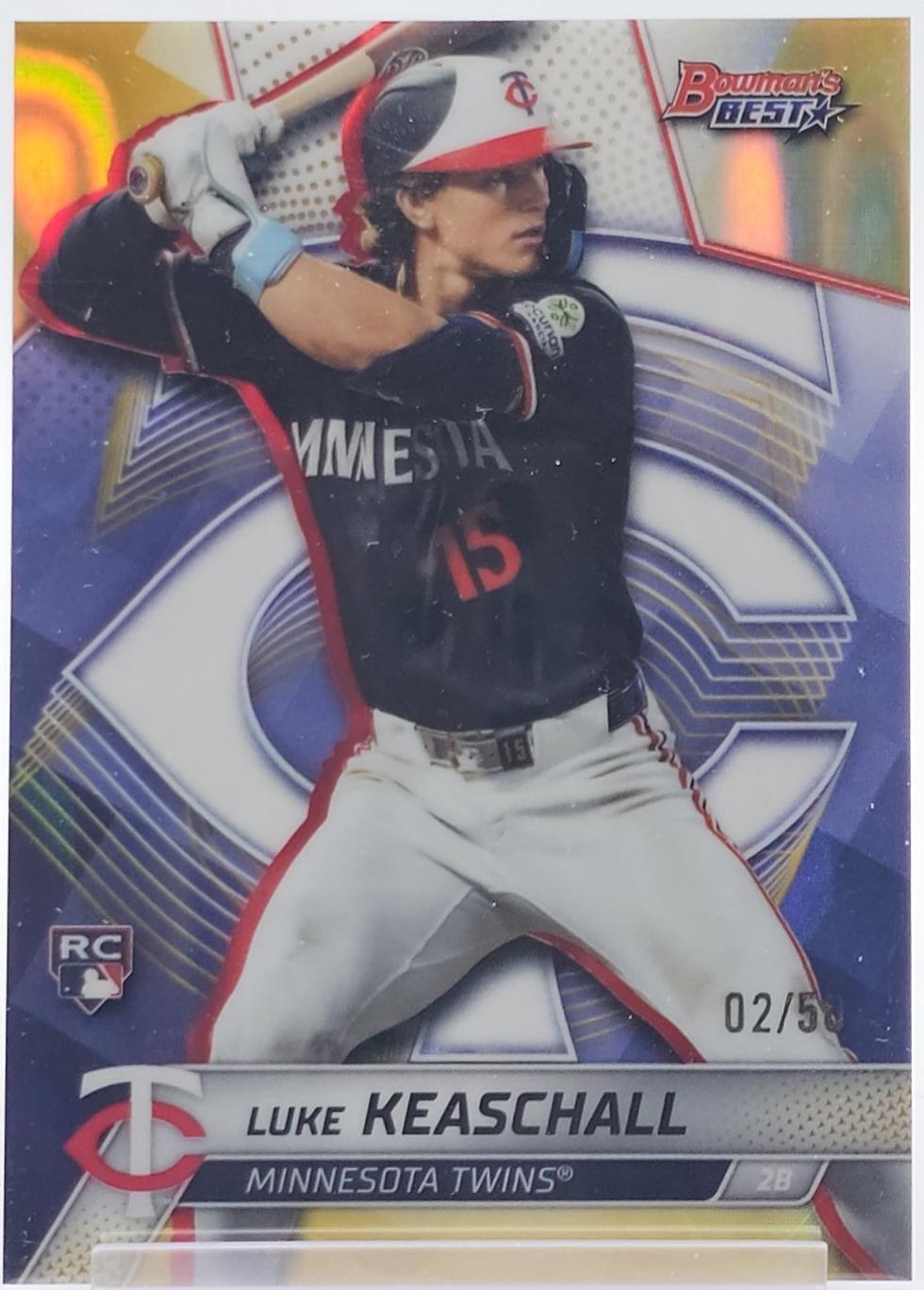 Luke Keaschall [Gold Lava Refractor] #70