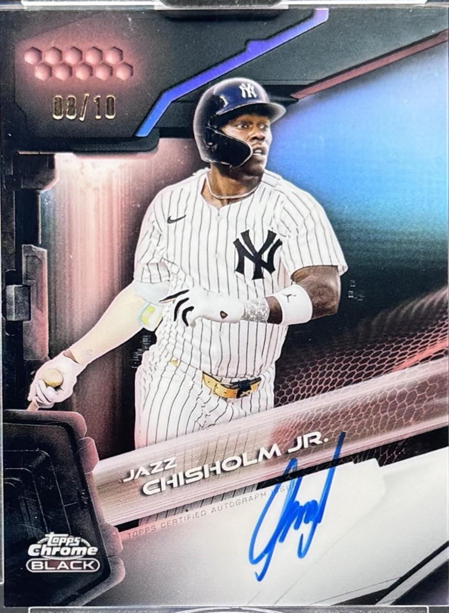 Jazz Chisholm Jr. [Rose Gold Refractor] #CBA-JCJ