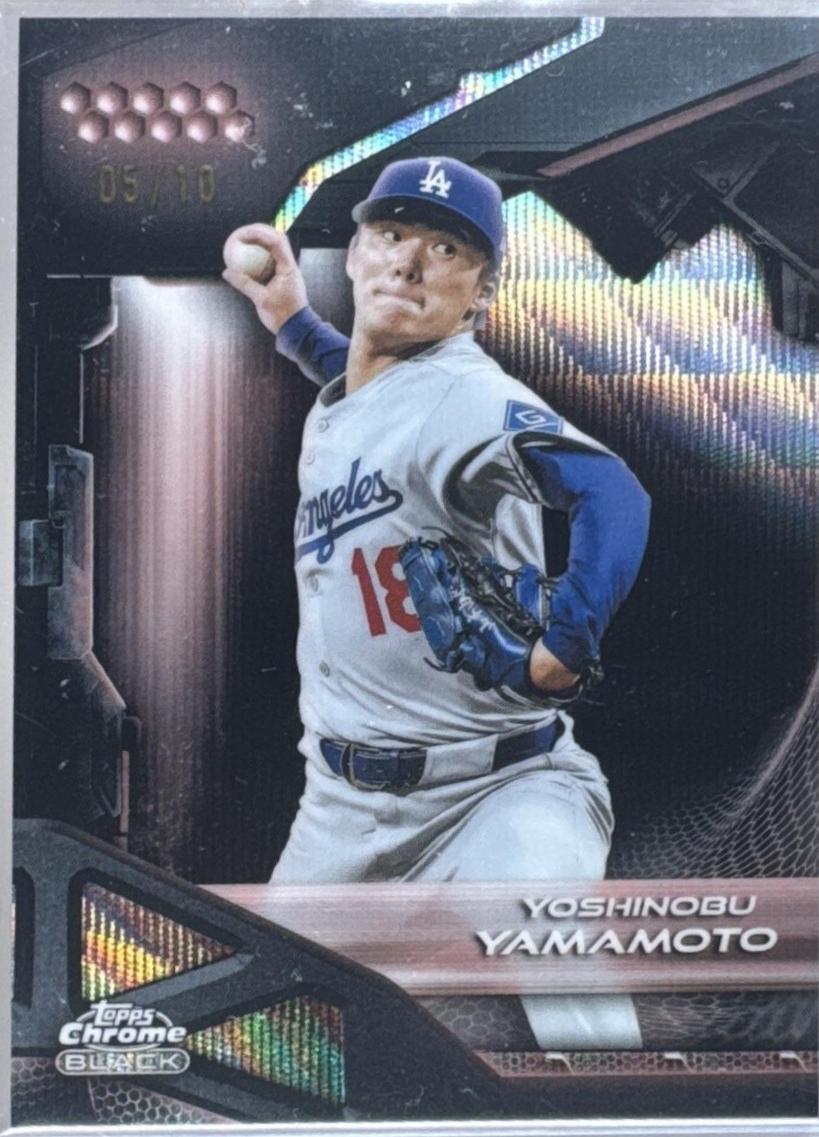 Yoshinobu Yamamoto [Rose Gold Wave Refractor] #49