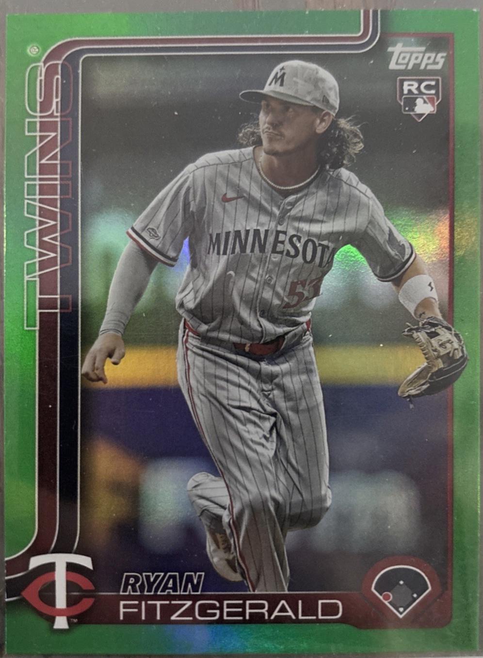 Ryan Fitzgerald [Green Rainbow Foil] #US308