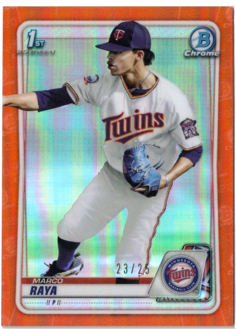 Marco Raya [Chrome Orange Refractor] #BD-63
