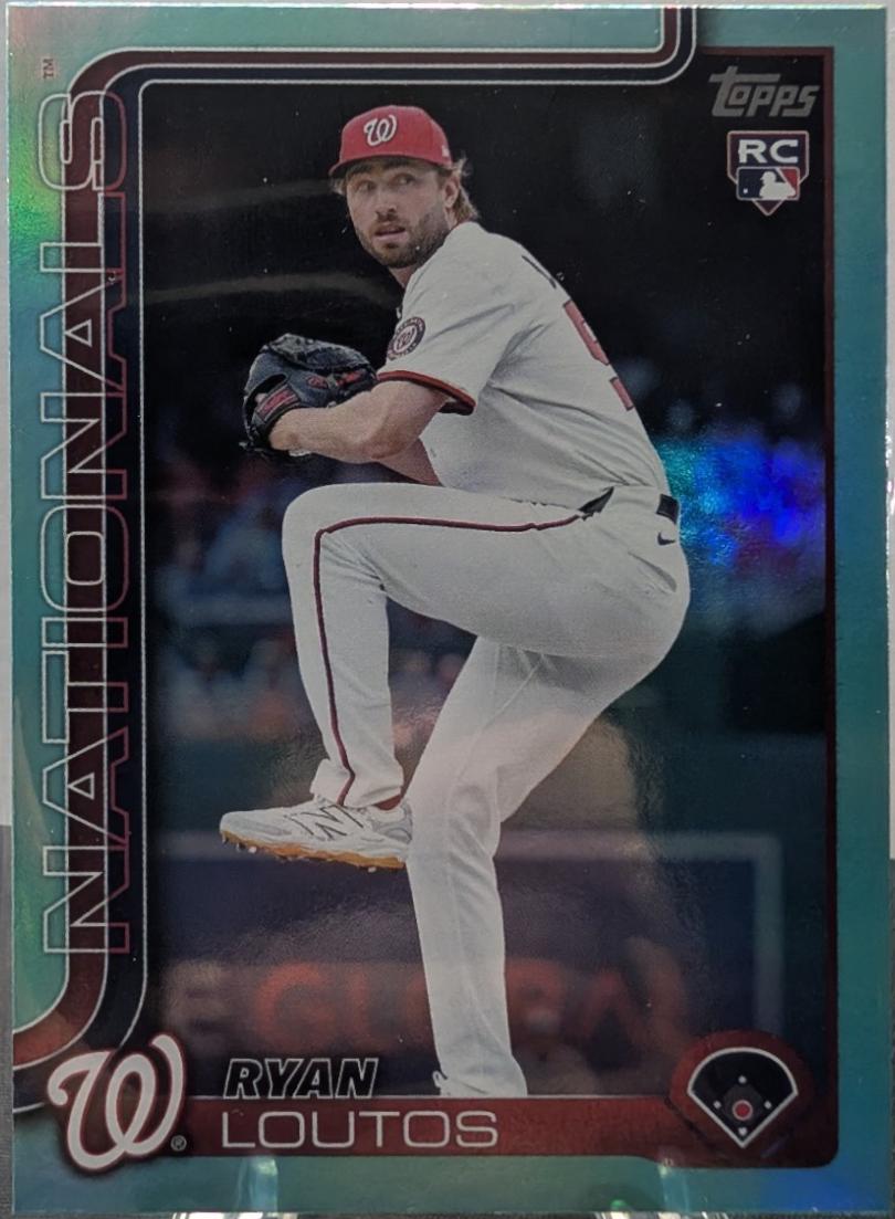 Ryan Loutos [Aqua Rainbow Foil] #US202
