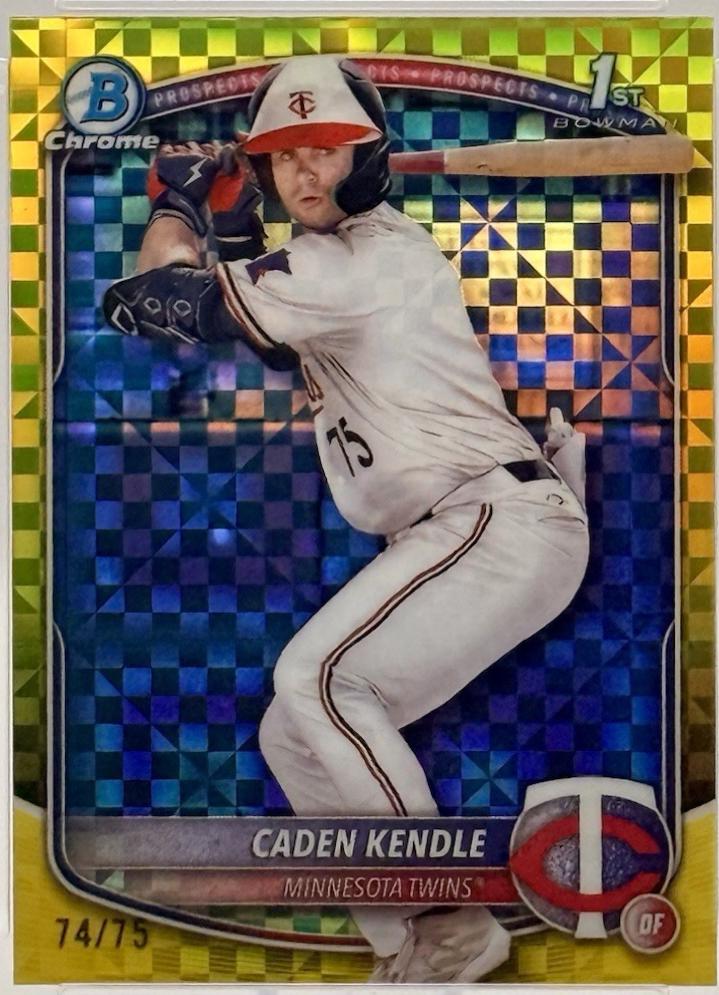 Caden Kendle [Yellow X-Fractor] #BCP-113
