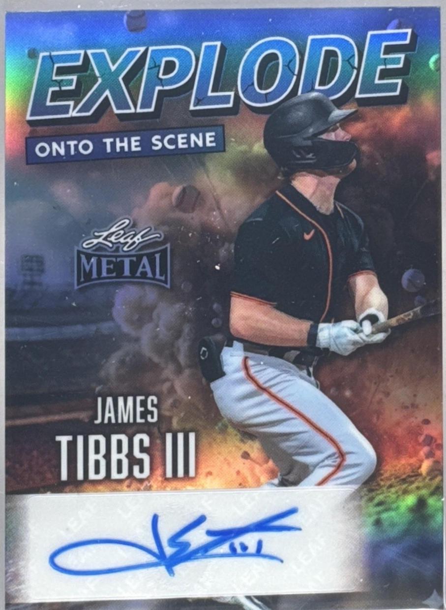 James Tibbs III [Prismatic Blue] #EA-JT1