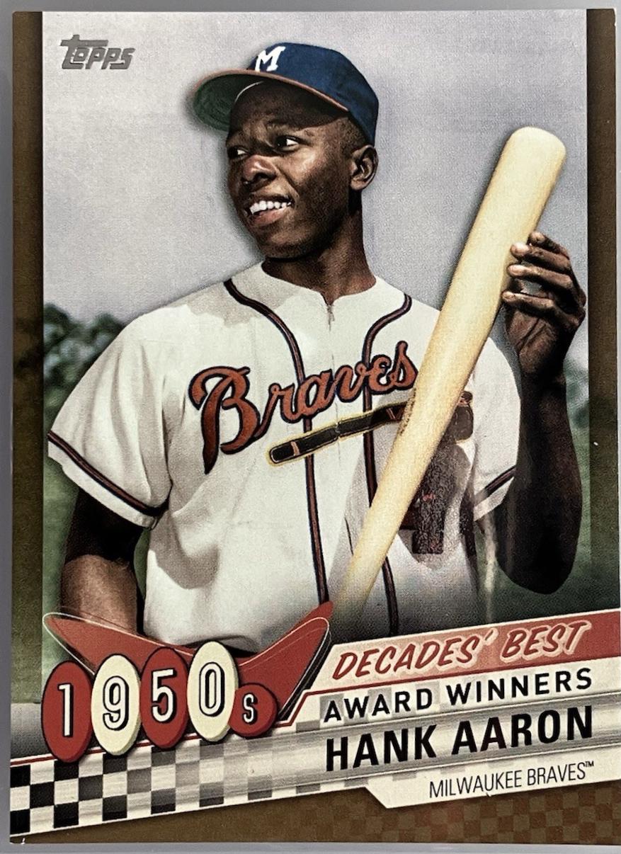 Hank Aaron [Gold] #DB-4