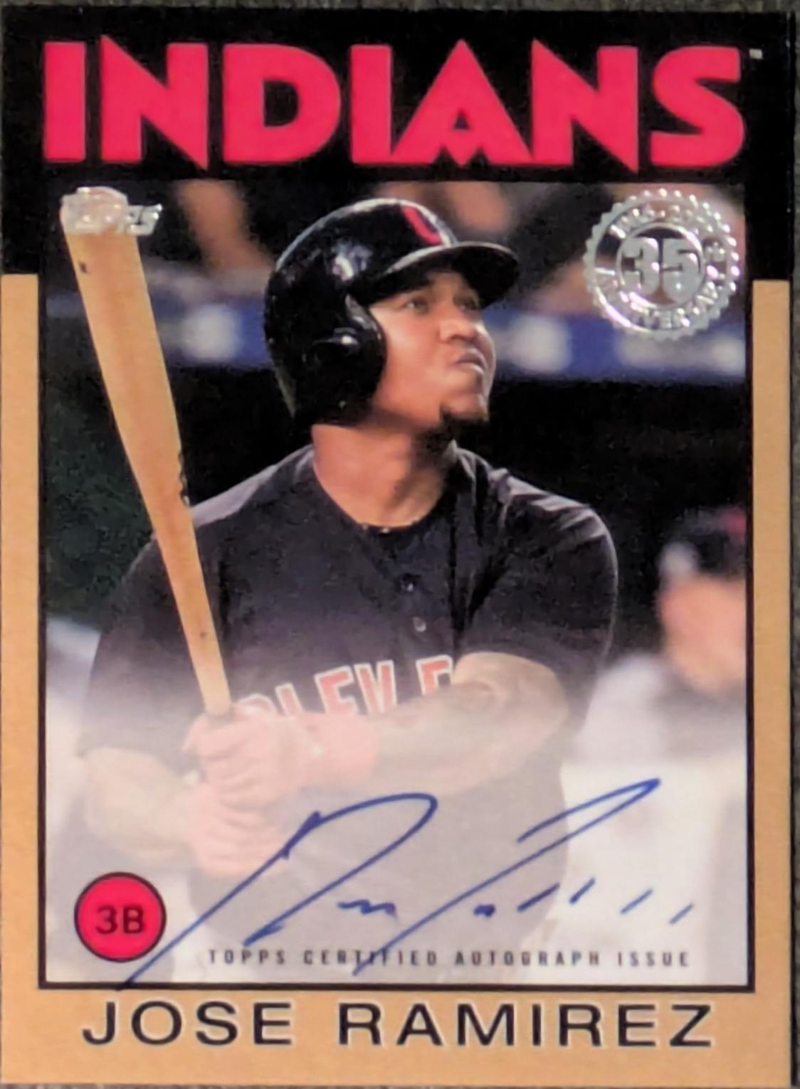 Jose Ramirez [Gold] #86A-JRA