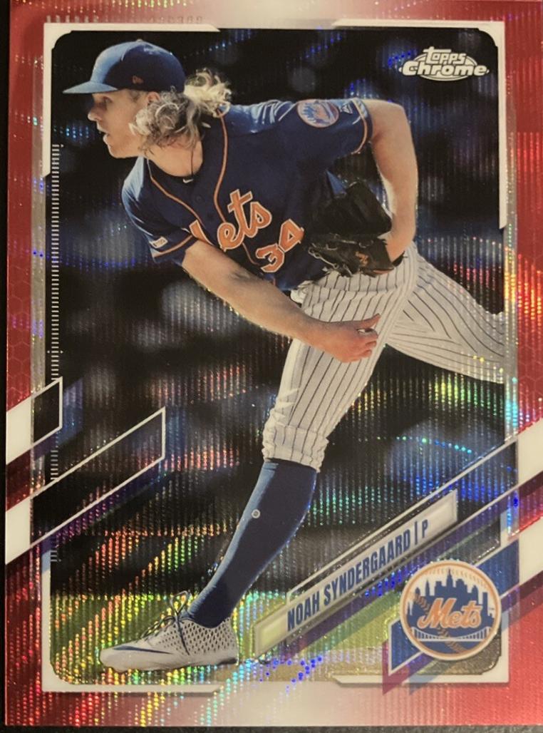 Noah Syndergaard [Red Wave Refractor] #35