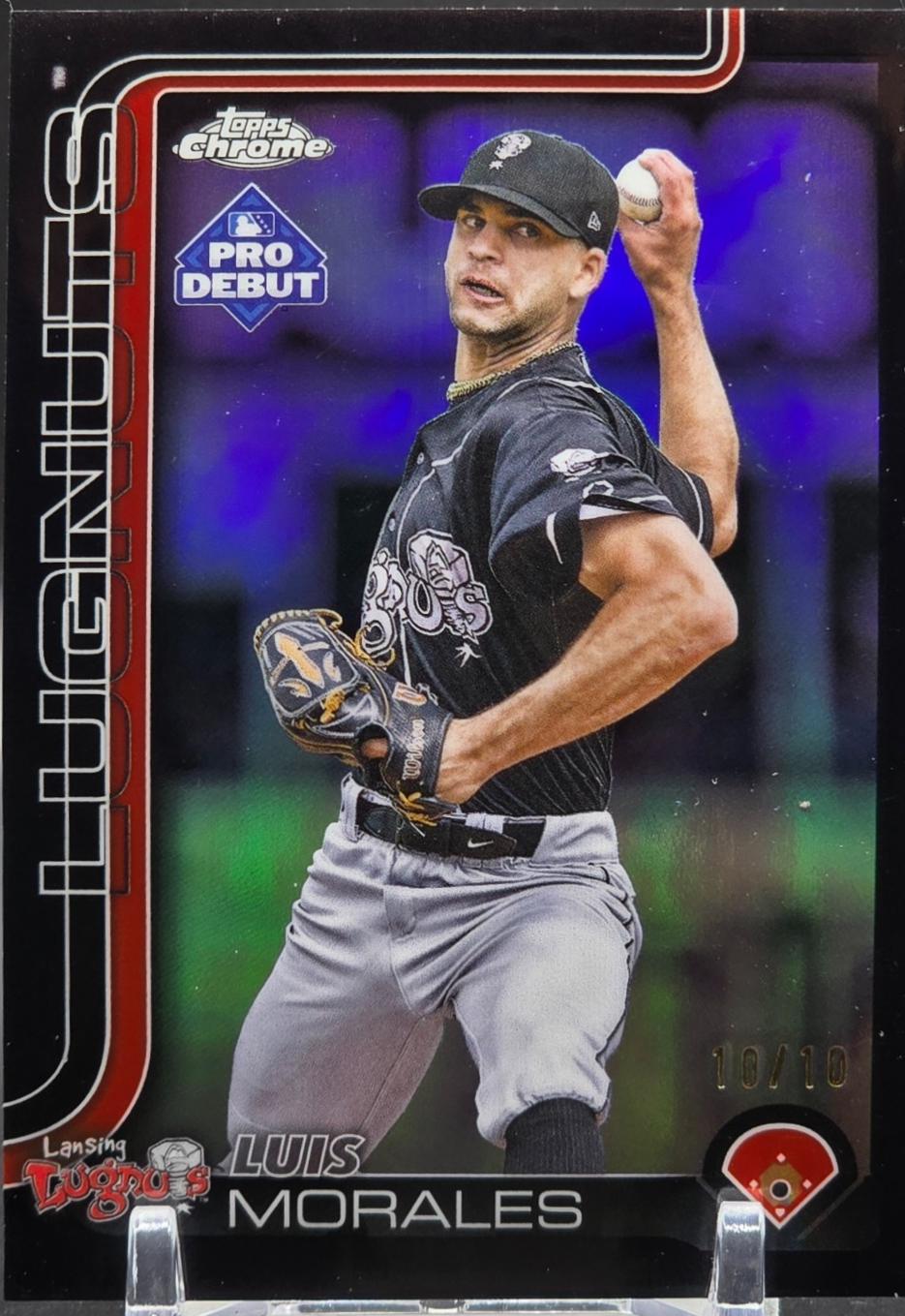Luis Morales [Black Refractor] #PDC-76