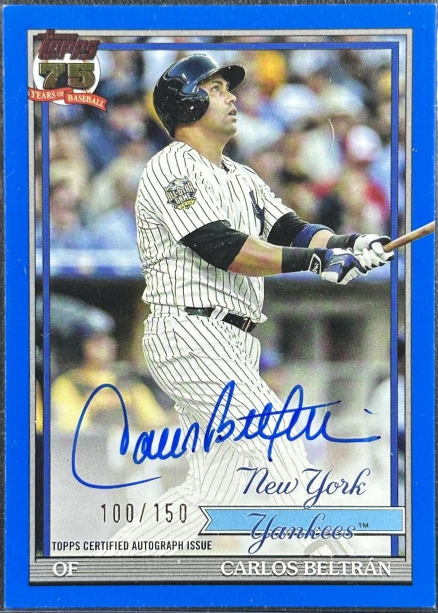 Carlos Beltran [Blue] #91A-BEL