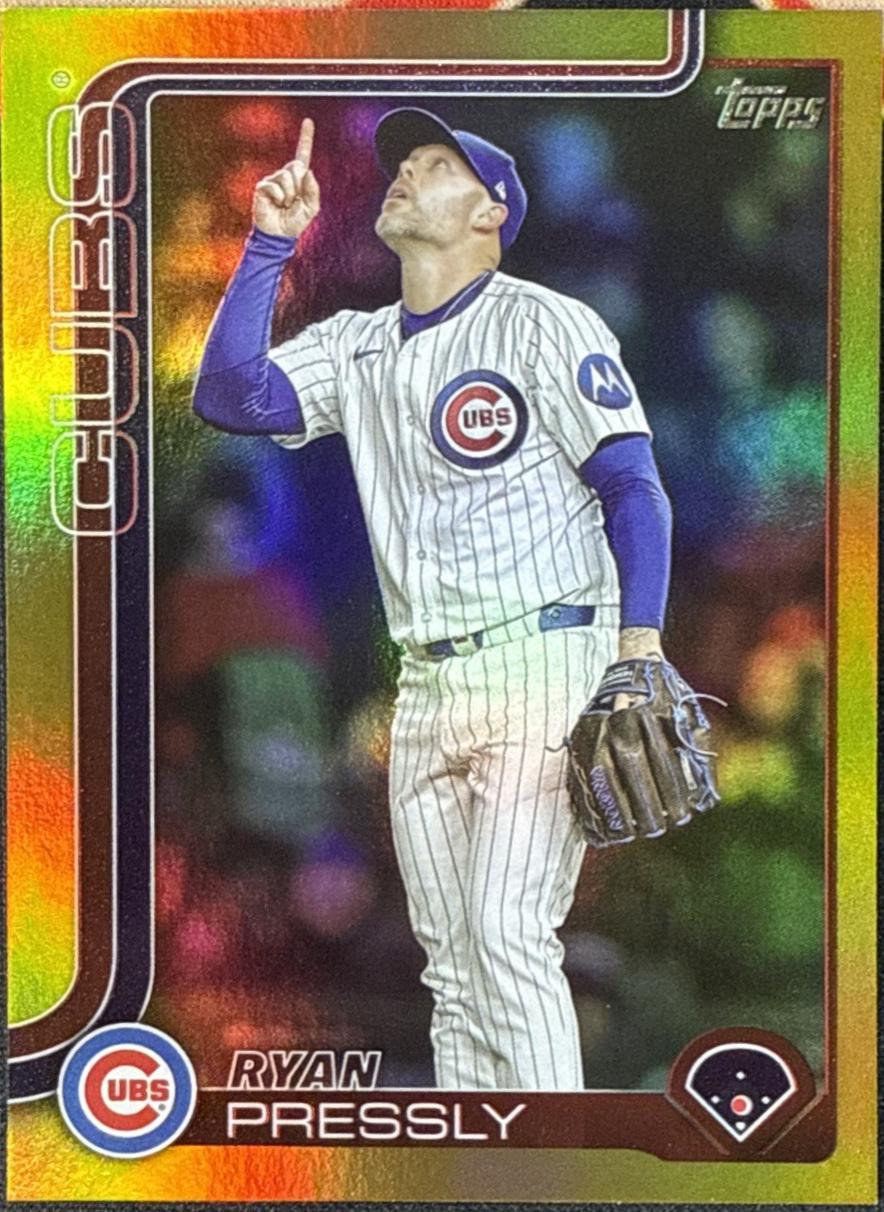 Ryan Pressly [Gold Diamante Foil] #US46