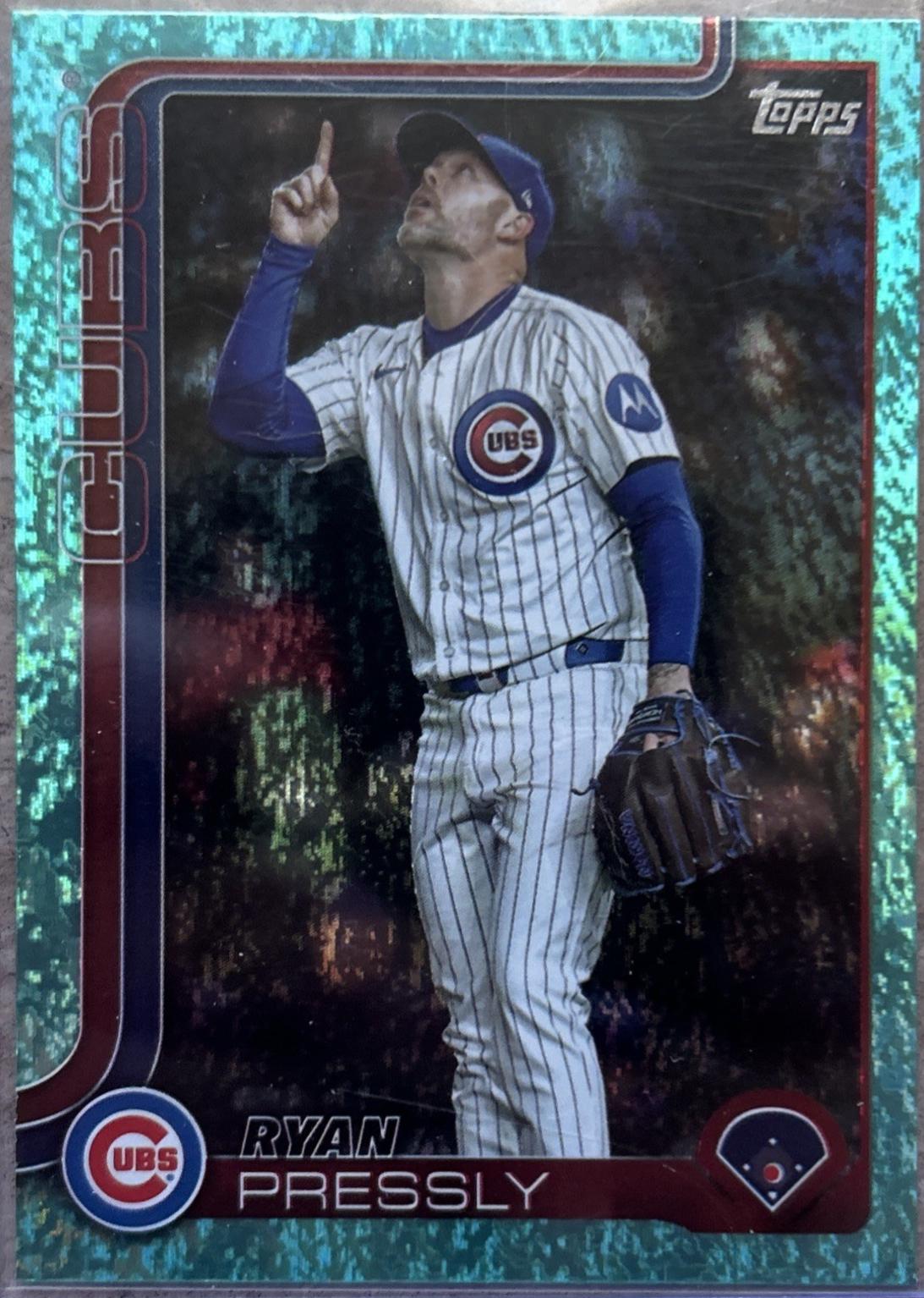 Ryan Pressly [Holo Aqua Foil] #US46
