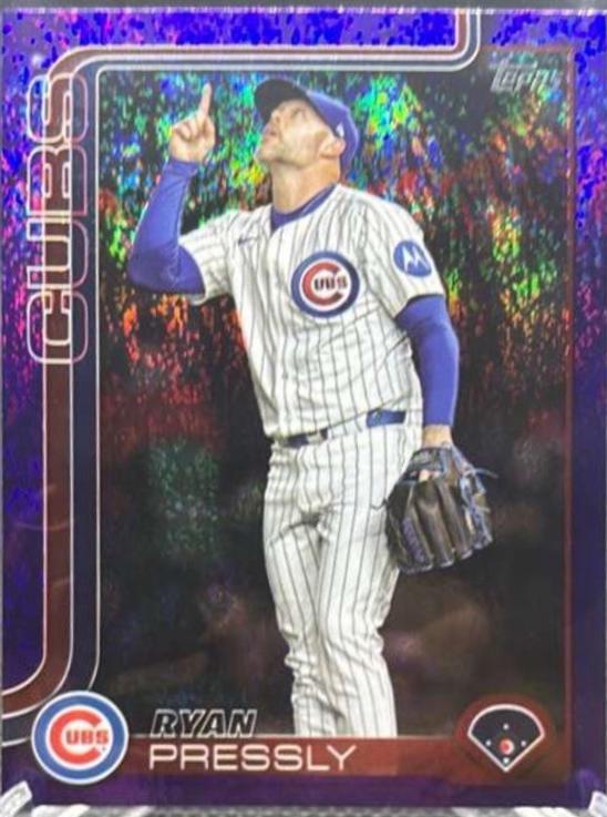 Ryan Pressly [Holo Purple Foil] #US46