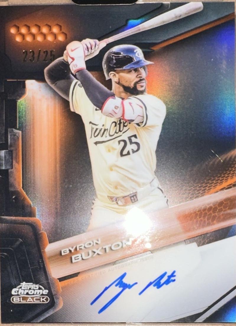 Byron Buxton [Orange Refractor] #CHR-BB