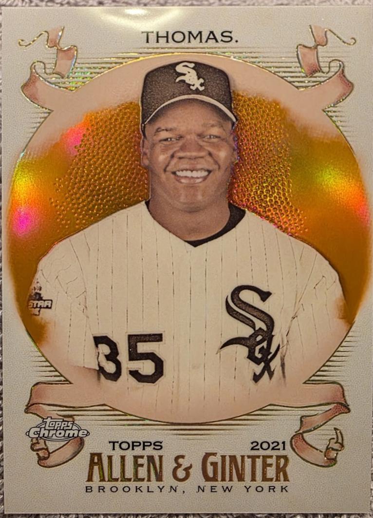Frank Thomas [Orange Refractor] #127