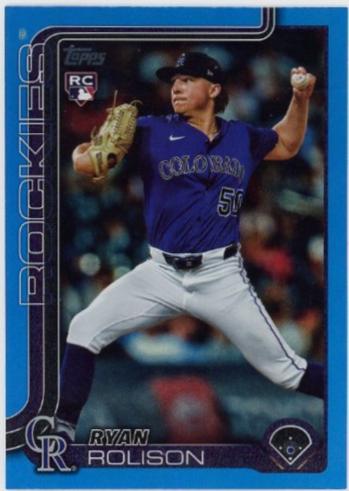 Ryan Rolison [Blue Rainbow Foil] #US124