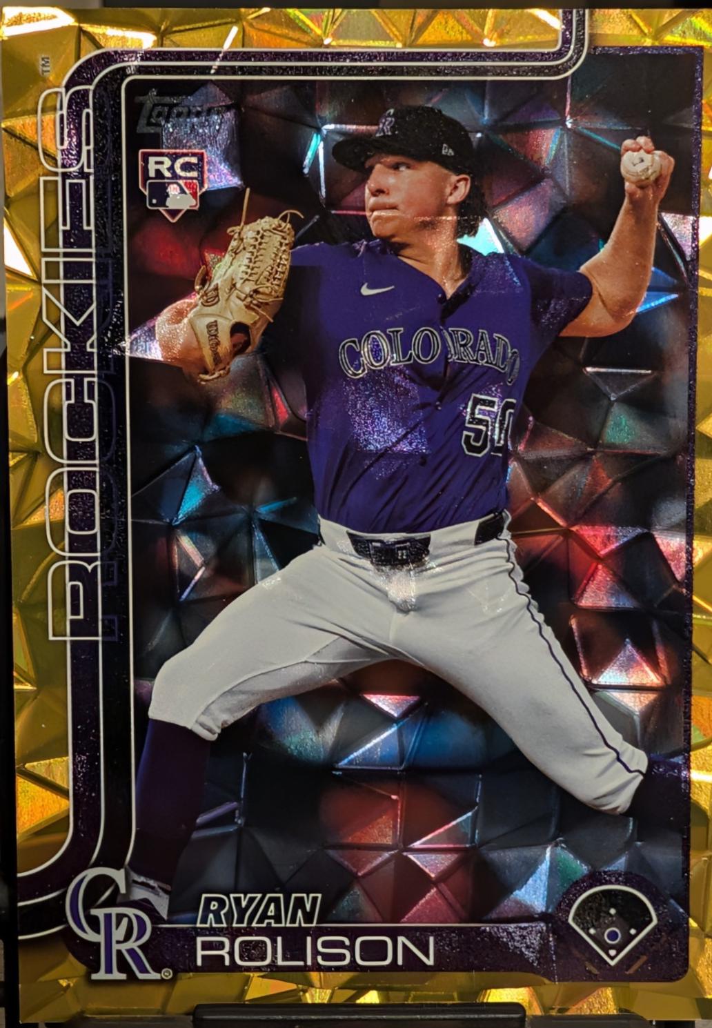 Ryan Rolison [Gold Diamante Foil] #US124