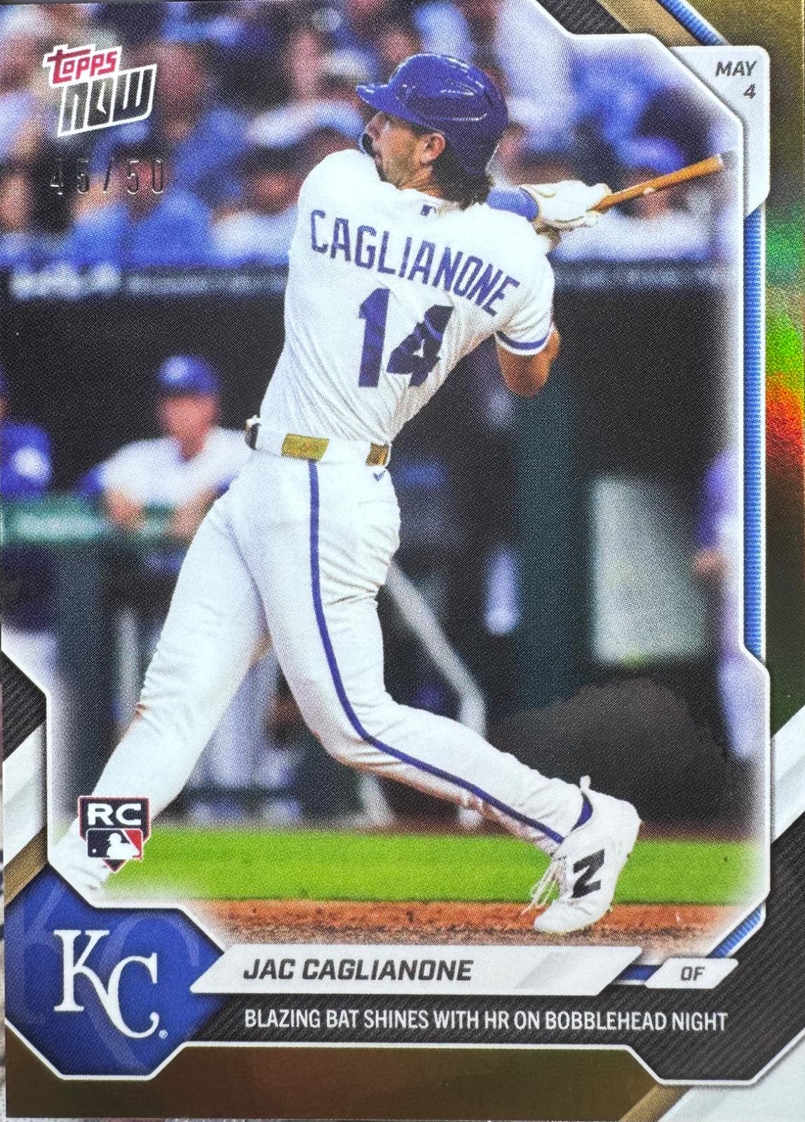 Jac Caglianone [Gold Foil Wrapper] #161