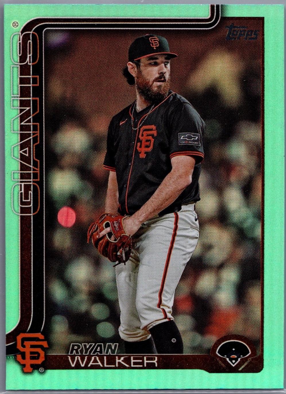 Ryan Walker [Aqua Rainbow Foil] #US179
