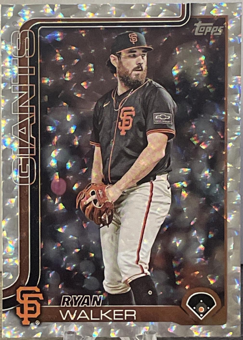 Ryan Walker [Silver Crackle Foil] #US179