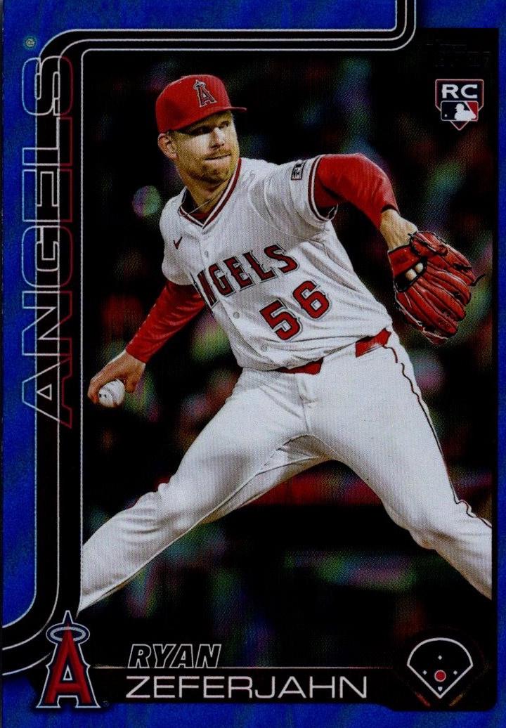 Ryan Zeferjahn [Blue Rainbow Foil] #US324