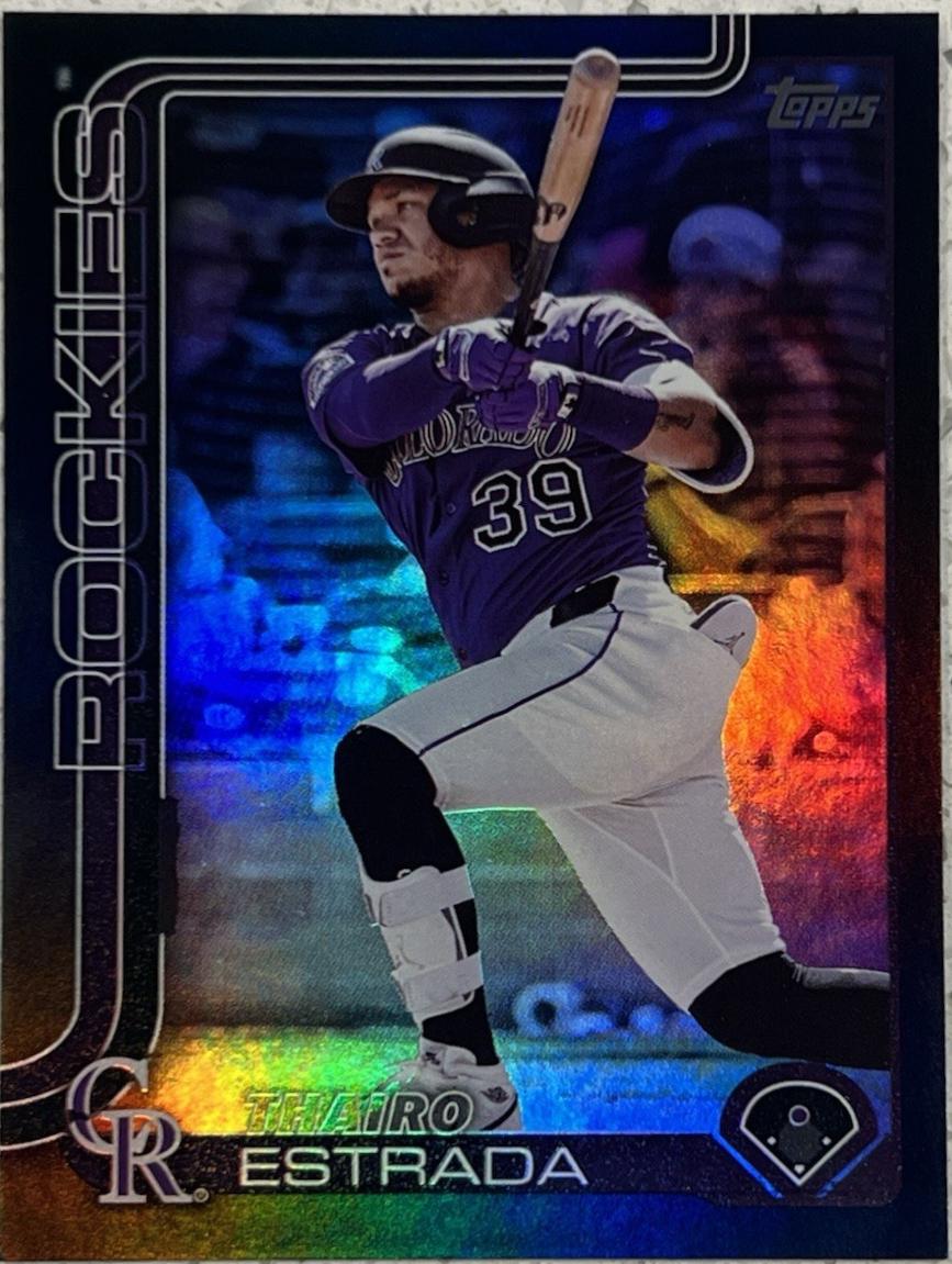 Thairo Estrada [Black Rainbow Foil] #US339