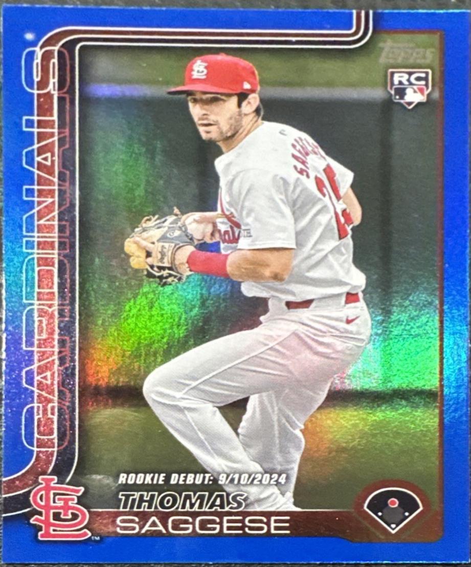 Thomas Saggese [Blue Rainbow Foil] #US21
