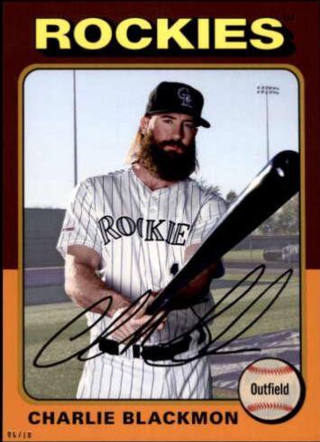 Charlie Blackmon [Gold] #157