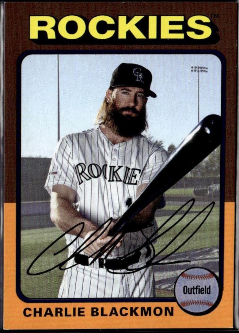 Charlie Blackmon [Purple] #157