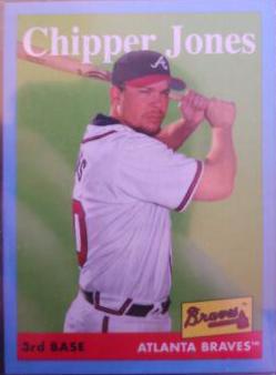 Chipper Jones [Blue] #88