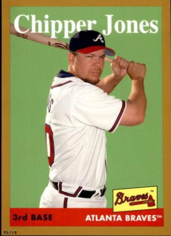 Chipper Jones [Gold] #88