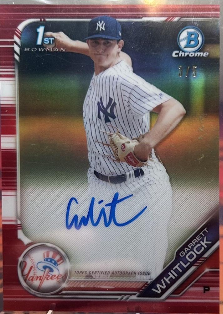 Garrett Whitlock [Red Refractor] #CPA-GW