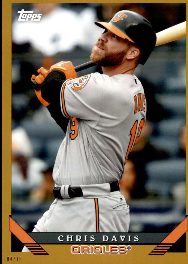 Chris Davis [5X7 Gold] #261